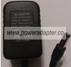 U090020D11 AC ADAPTER 9VDC 200mA USED 2.8x5.5x12mm -(+)-